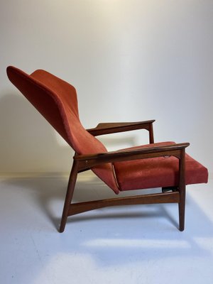 Early Edition Owel Chair in Teak by Ib Kofod-Larsen for Carlo Gahrn, 1950s-HKY-1782167