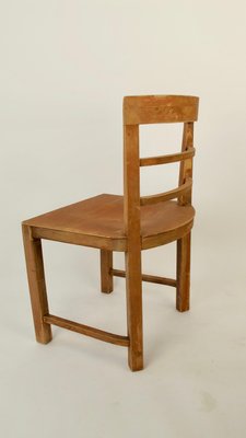 Early Modernistic Wooden Chairs, Austria, 1925, Set of 3-BAF-2032814