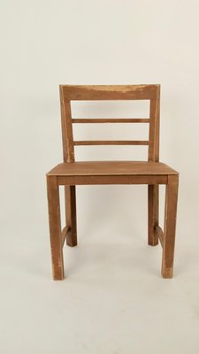 Early Modernistic Wooden Chairs, Austria, 1925, Set of 3-BAF-2032814