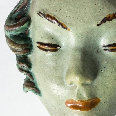 Earthenware Mask by Allan Ebeling, 1930s-NL-1718961