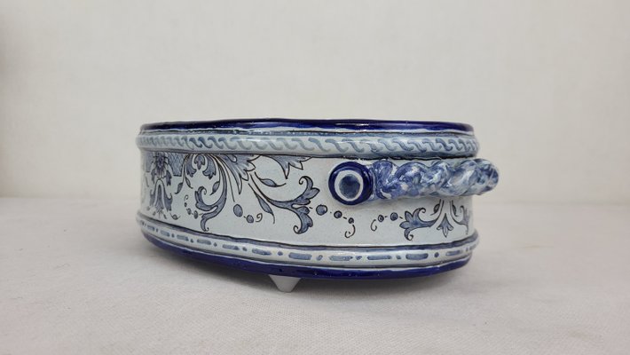 Earthenware Planter / Basin from Nevers Montagnon, 1890s-XYB-2033868