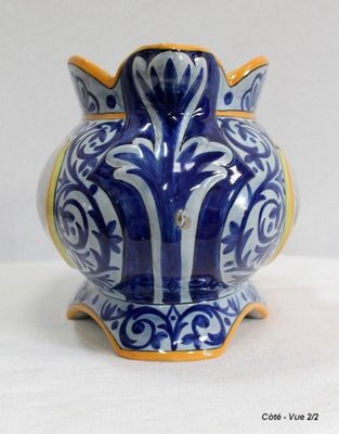 Earthenware Planter with Decoration, Early 20th Century-RVK-1028174