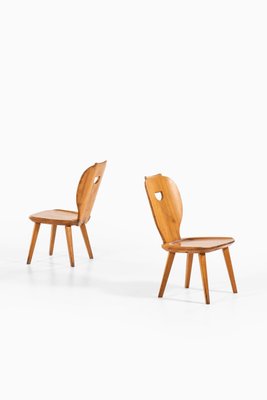 Easy Chairs by Carl Malmsten for Svensk Fur, 1950s, Set of 6-SC-774550