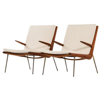 Easy Chairs in Teak attributed to Peter Hvidt & Orla Mølgaard-Nielsen, 1950s, Set of 2-SC-2022136