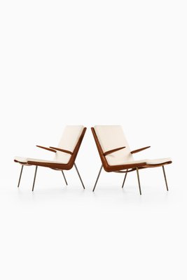 Easy Chairs in Teak attributed to Peter Hvidt & Orla Mølgaard-Nielsen, 1950s, Set of 2-SC-2022136