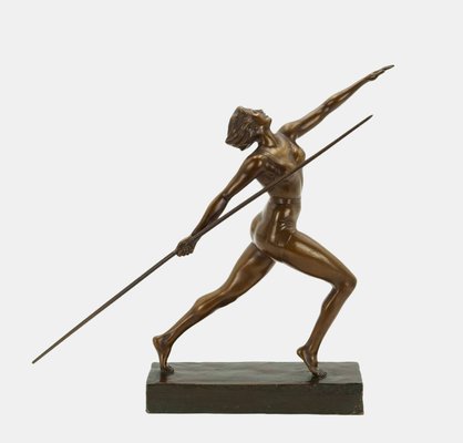 Eberhard Encke, Female Javelin Thrower, 1932, Bronze-TPH-2038090