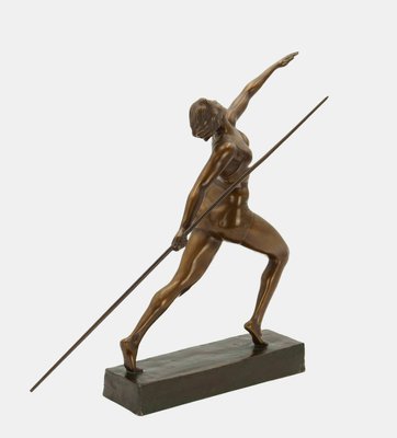 Eberhard Encke, Female Javelin Thrower, 1932, Bronze-TPH-2038090