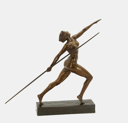 Eberhard Encke, Female Javelin Thrower, 1932, Bronze-TPH-2038090