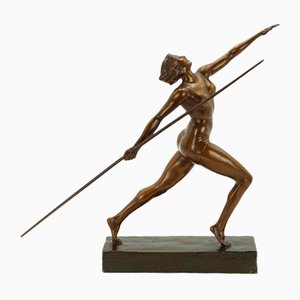 Eberhard Encke, Female Javelin Thrower, 1932, Bronze-TPH-2038090