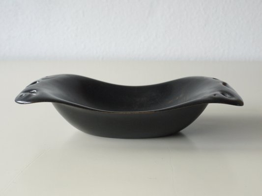 Ebonized Wood Bowl by Willem Rädecker, 1920s-MB-565664