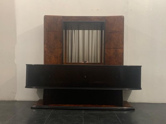 Ebony and Burr Sideboard, 1930s-IJR-859459