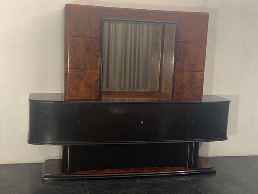 Ebony and Burr Sideboard, 1930s-IJR-859459