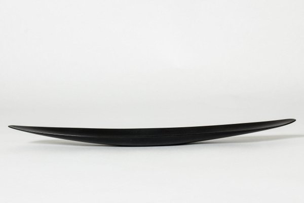 Ebony Bowl by Johnny Mattsson, 1950s-NL-1728549