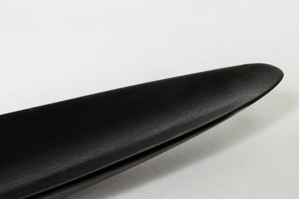 Ebony Bowl by Johnny Mattsson, 1950s-NL-1728548