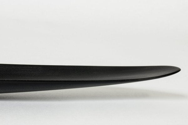 Ebony Bowl by Johnny Mattsson, 1950s-NL-1728549