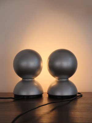 Eclisse Table Lamps by Vico Magistretti for Artemide, 1960s, Set of 2-CC-1637453