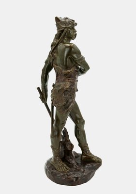 Edouard Drouot, the Gallic Warlord Vercingetorix, 1915, Bronze-TPH-2018475