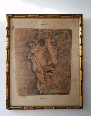 Eduardo Gualdoni, Composition, 1975, Mixed Media, Framed-JJT-1806431