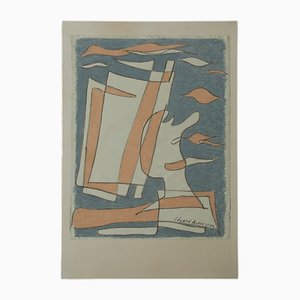 Edvard Andersson, Composition, 1950s, Pastel Drawing-ZAA-1756517