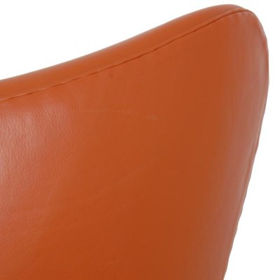 Egg Chair in Original Cognac Leather by Arne Jacobsen, 2000s-MTD-1769498