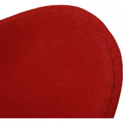 Egg Chair in Red Fabric by Arne Jacobsen-MTD-2017020