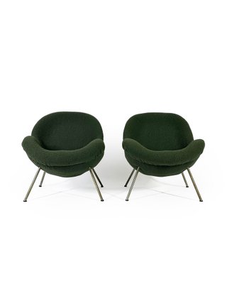 Egg Lounge Chairs by Fritz Neth for Correcta Germany, 1950s, Set of 2-MTU-1797625