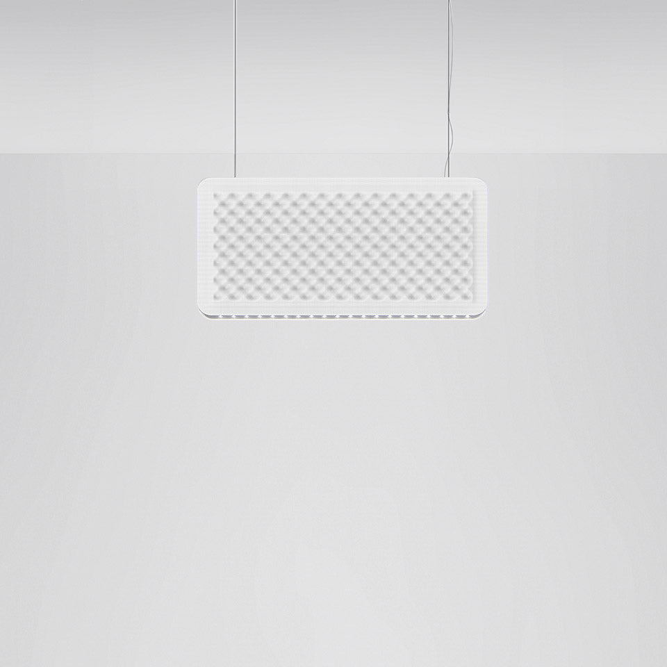 Eggboard Baffle - 800x400 - Suspension Lamp by Artemide