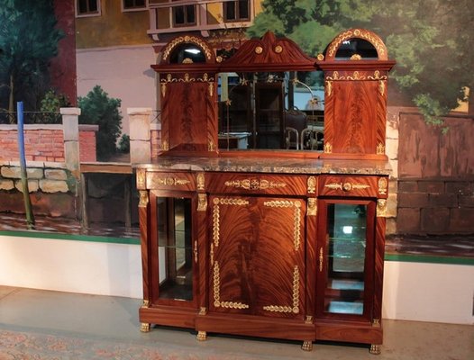 Egyptian Revival Cabinet in Mahogany, 20th Century-RVK-1111656