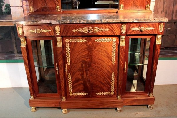 Egyptian Revival Cabinet in Mahogany, 20th Century-RVK-1111656