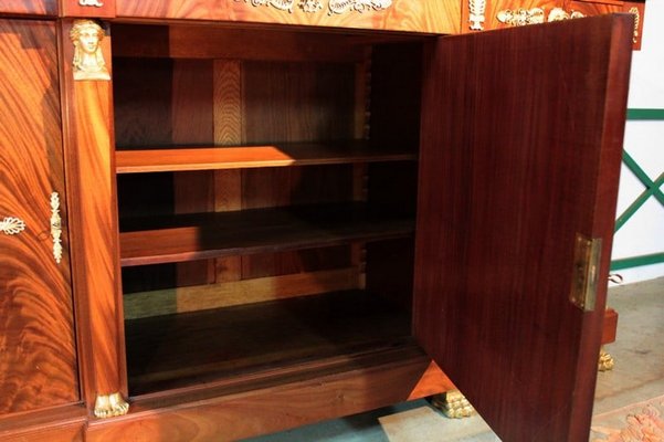 Egyptian Revival Sideboard in Mahogany, 20th Century-RVK-1111661