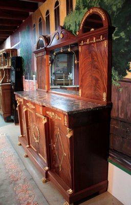 Egyptian Revival Sideboard in Mahogany, 20th Century-RVK-1111661