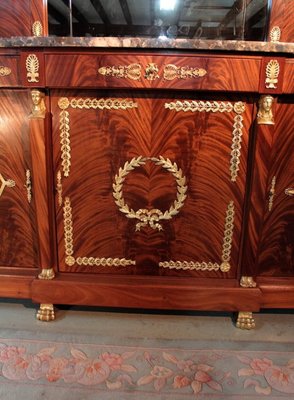 Egyptian Revival Sideboard in Mahogany, 20th Century-RVK-1111661