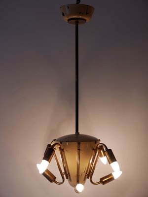 Eight-Armed Sputnik Chandelier or Pendant Lamp, 1950s-WPT-824087