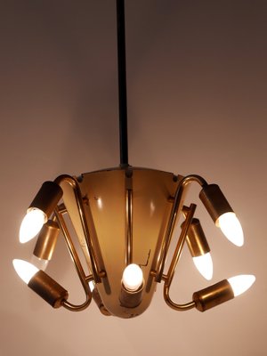 Eight-Armed Sputnik Chandelier or Pendant Lamp, 1950s-WPT-824087