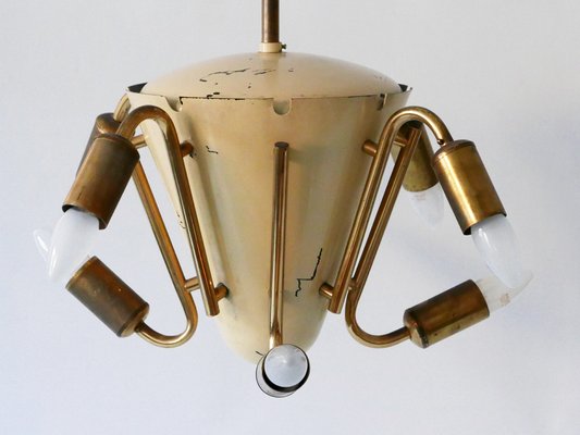 Eight-Armed Sputnik Chandelier or Pendant Lamp, 1950s-WPT-824087