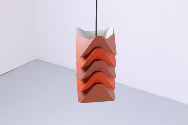 Ekko Metal Pendant Lamp by Louis Weisdorf for Lyfa, 1970s-XT-1393887