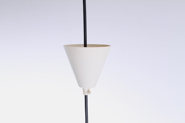 Ekko Metal Pendant Lamp by Louis Weisdorf for Lyfa, 1970s-XT-1393887