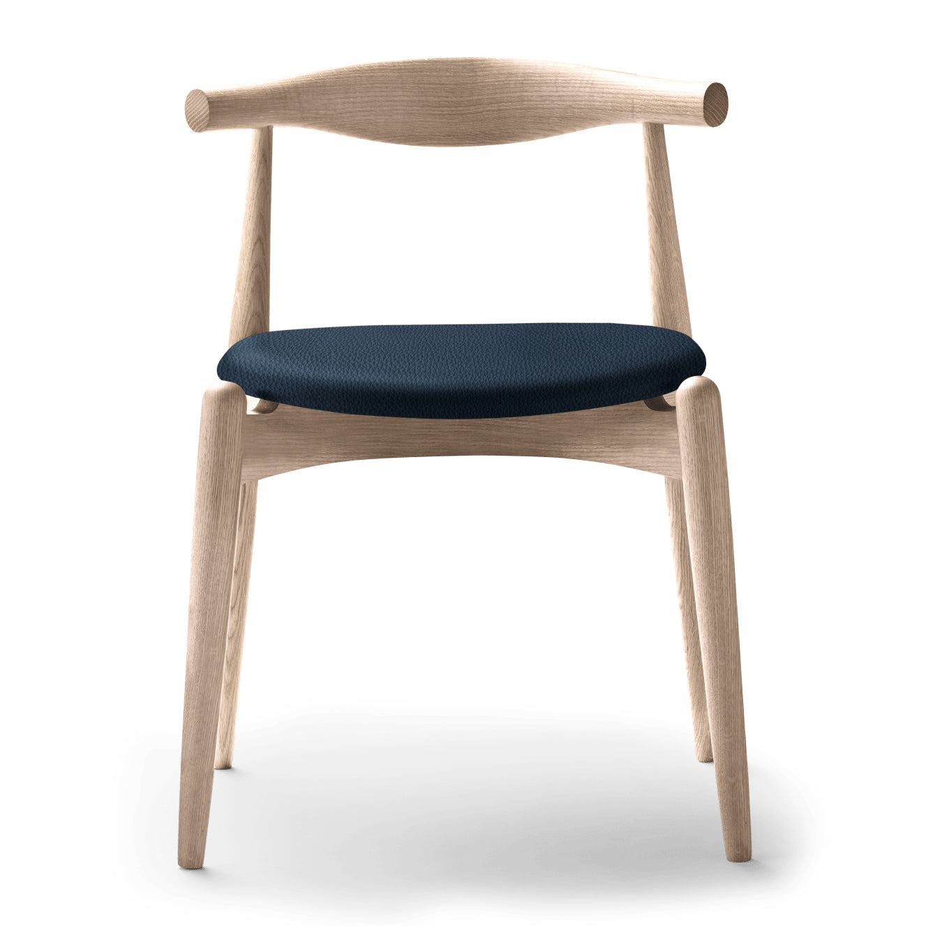 CH20 | Elbow Chair by Carl Hansen & Søn #Oak / Soaped / Leather Loke 7310