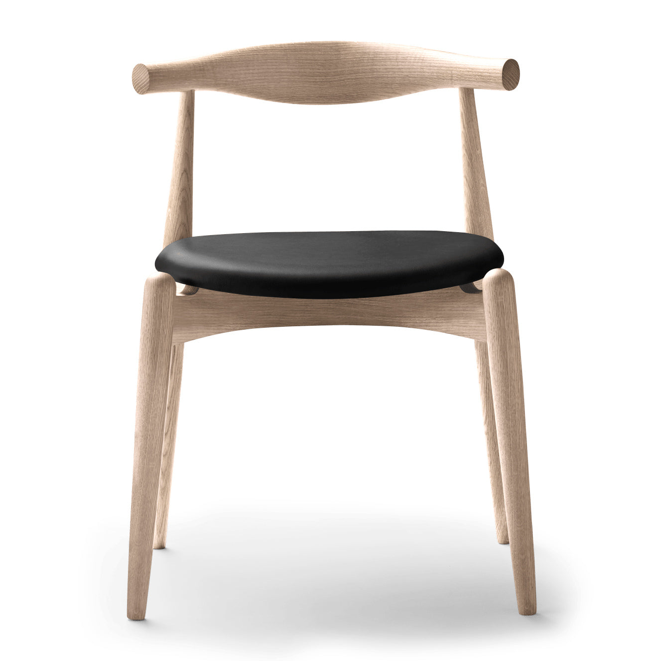 CH20 | Elbow Chair by Carl Hansen & Søn #Oak / Soaped / Leather Thor 301