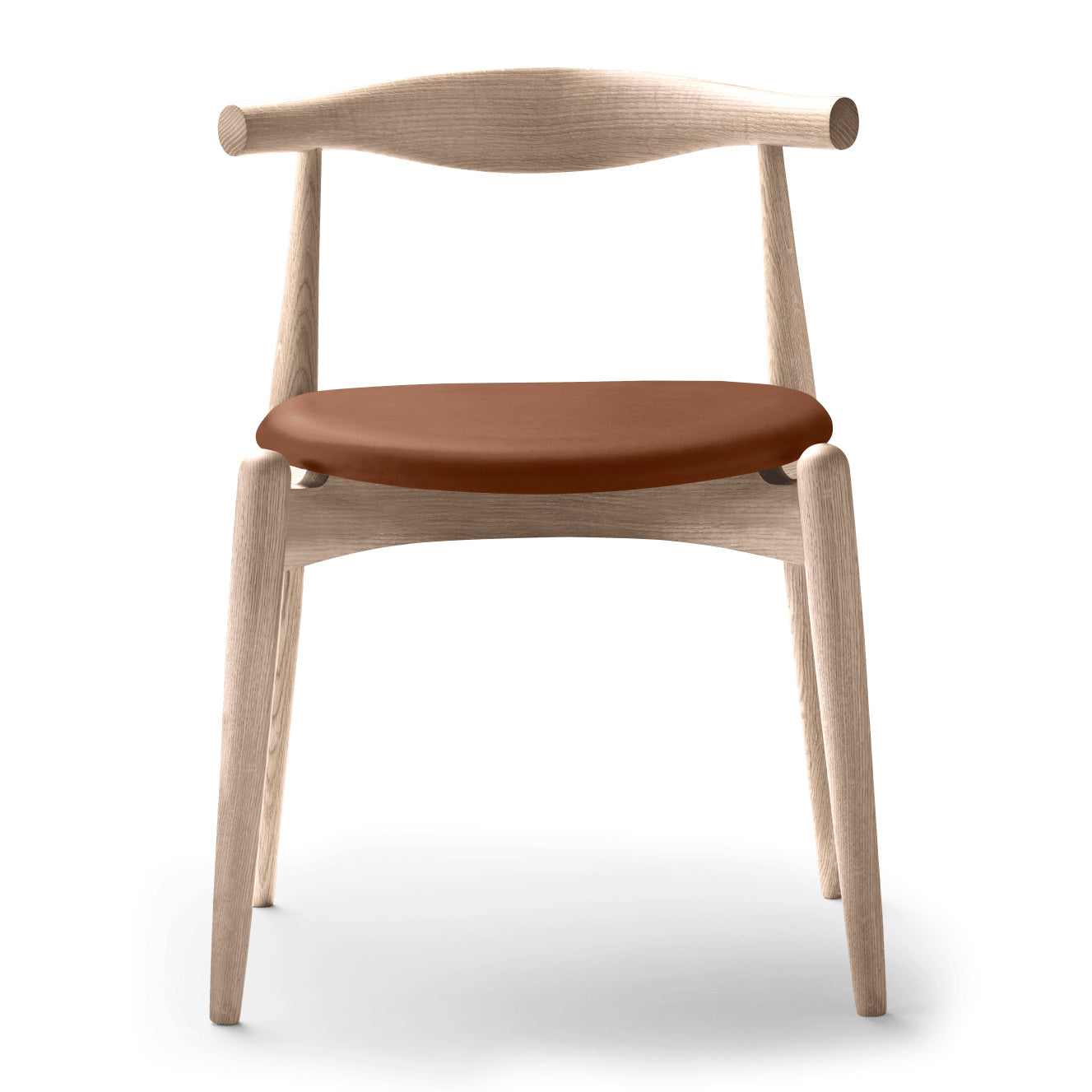 CH20 | Elbow Chair by Carl Hansen & Søn #Oak / Soaped / Leather Thor 307