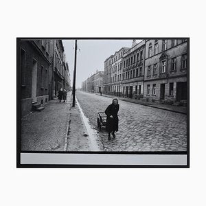 Elder Woman Walking Down the Street with Her Handcart by Rolf Gillhausen, 1940s-DYV-740944