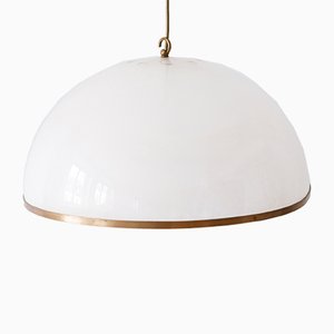 Elegant Mid-Century Modern Acrylic Glass Pendant Lamp, 1970s-WPT-904621