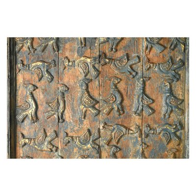 Element of Bas-Relief in Carved and Patinated Wood, 1850s-NQ-636617