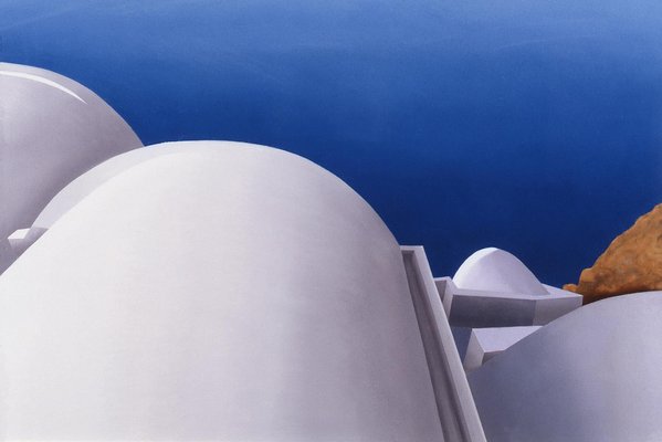 Elena Borstein, Oil Cliffside, 1995, Pastel on Paper-CHG-2030414