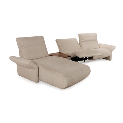 Elena Fabric Corner Sofa in Left Cream Beige from Koinor-RQW-2021992