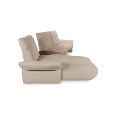 Elena Fabric Corner Sofa in Left Cream Beige from Koinor-RQW-2021992