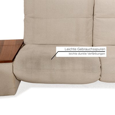 Elena Fabric Corner Sofa in Left Cream Beige from Koinor-RQW-2021992