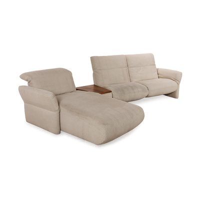 Elena Fabric Corner Sofa in Left Cream Beige from Koinor-RQW-2021992