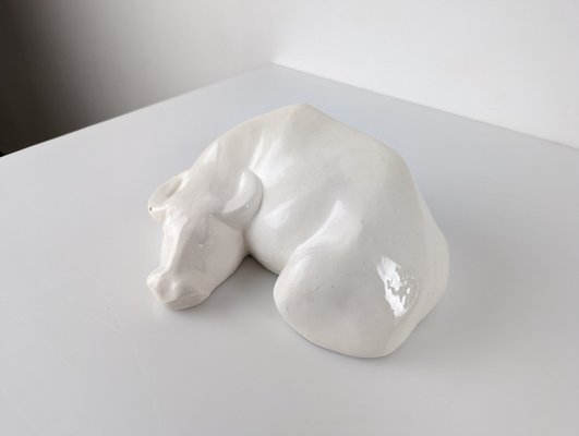 Elena Laverón, Resting Water Buffalo, 1980s, Ceramic-JJT-1475101