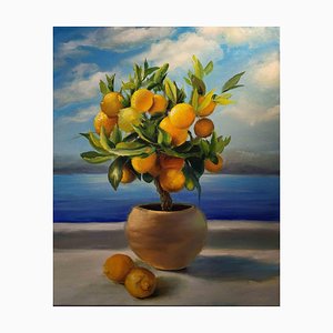 Elena Mardashova, Greece, Oil Painting, 2023-ZCI-2029899